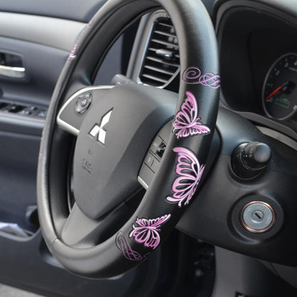 BDK Design Comfort Grip Steering Wheel Cover (Fits 14.5" - 15.5")