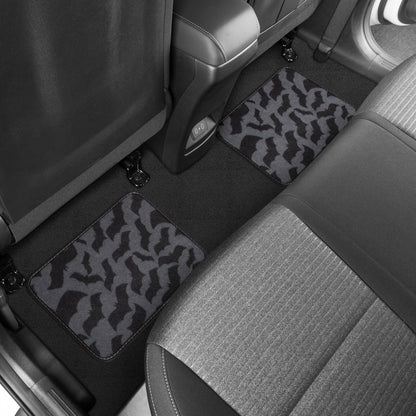Warner Bros DC Comics 4-Piece Batman Logo with Bat Background Front Floor Mats