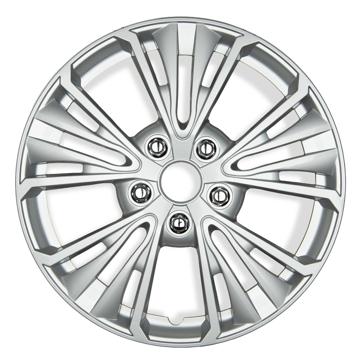 BDK 16 Inch Hubcaps Set of 4 – OEM Replacement Snap-On Wheel Rim Covers - Universal Fit Car Wheel Cover for Cars, Trucks, SUV, Vans Durable ABS