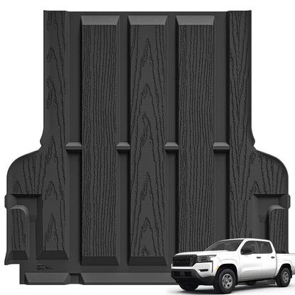 3W Nissan Frontier Crew Cab 2022-2026 Custom Bed Mat 5FT (Not Fit Drop-in Bedliner) Thorex™ All-Weather Protection