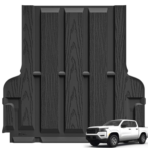 3W Nissan Frontier Crew Cab 2022-2026 Custom Bed Mat 5FT (Not Fit Drop-in Bedliner) Thorex™ All-Weather Protection