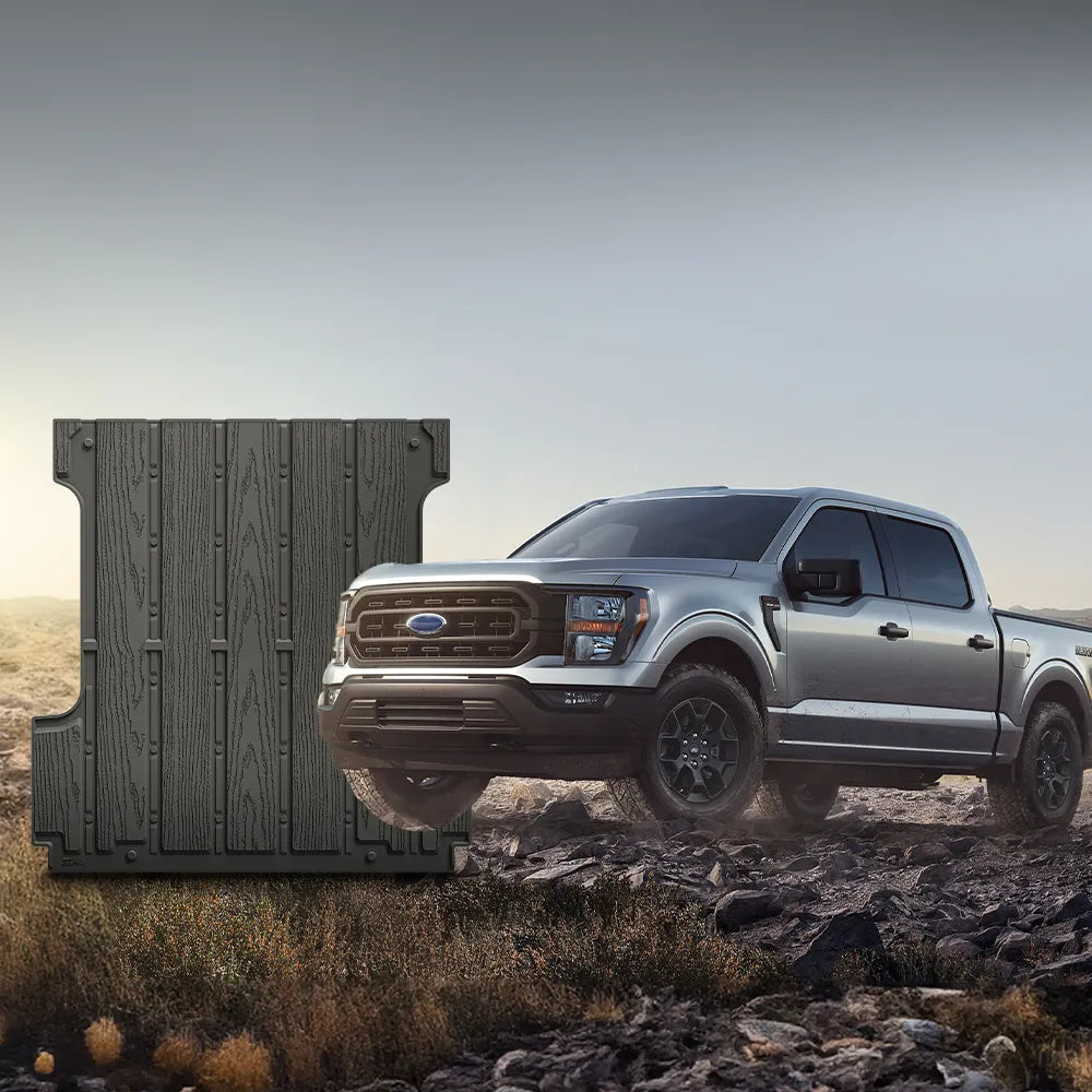 3W Truck Bed Mat Fit Ford F150 / F-150 (5.5FT) 2015-2026 (Include F150 Lightning 2022-2024) SuperCrew Cab Thorex™ All-Weather