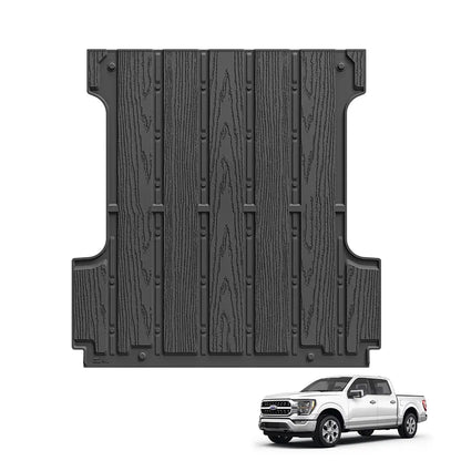 3W Truck Bed Mat Fit Ford F150 / F-150 (5.5FT) 2015-2026 (Include F150 Lightning 2022-2024) SuperCrew Cab Thorex™ All-Weather