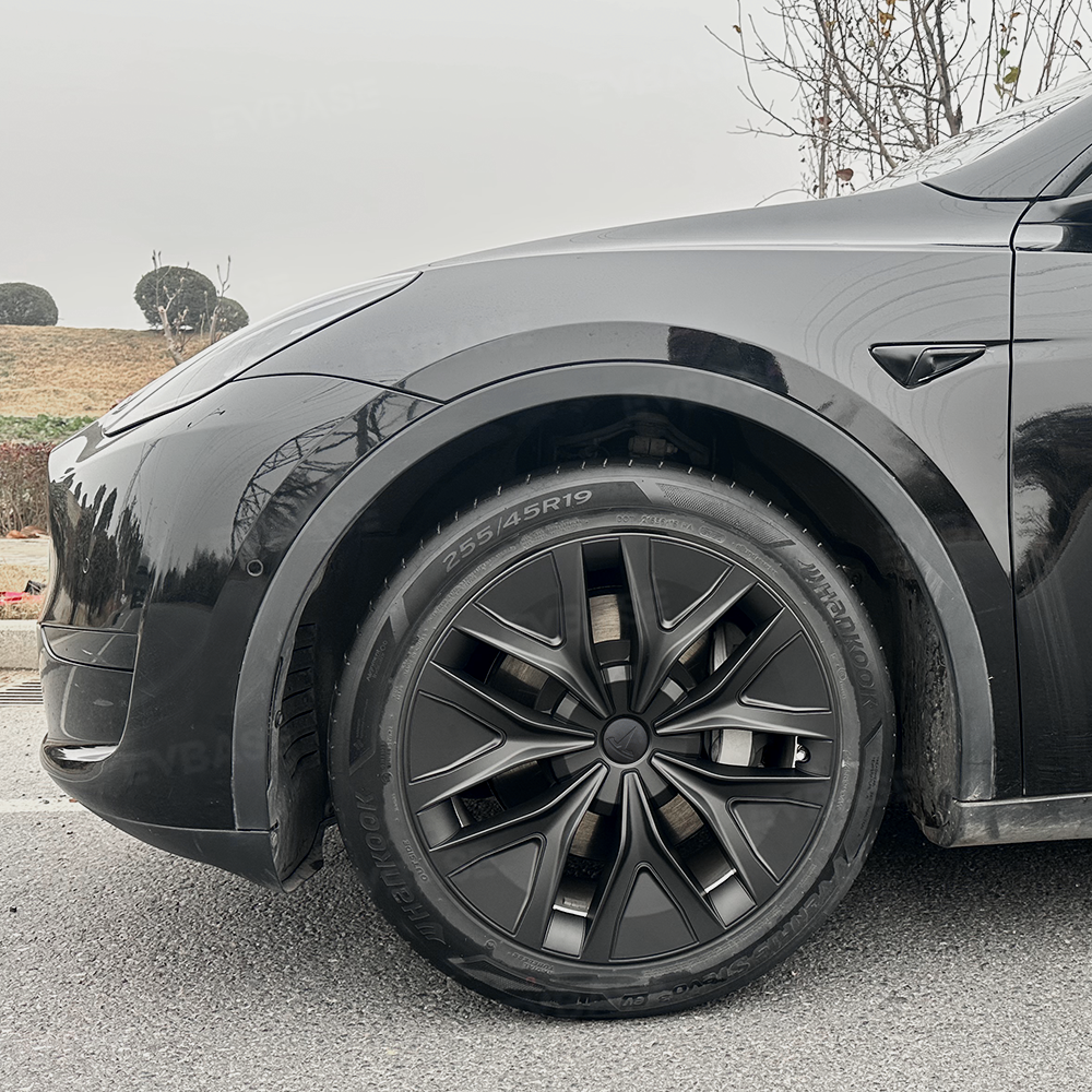EVBASE Model Y/ Y Juniper 19 Inch Wheel Covers Performance-Inspired Wheels Hubcaps for Tesla