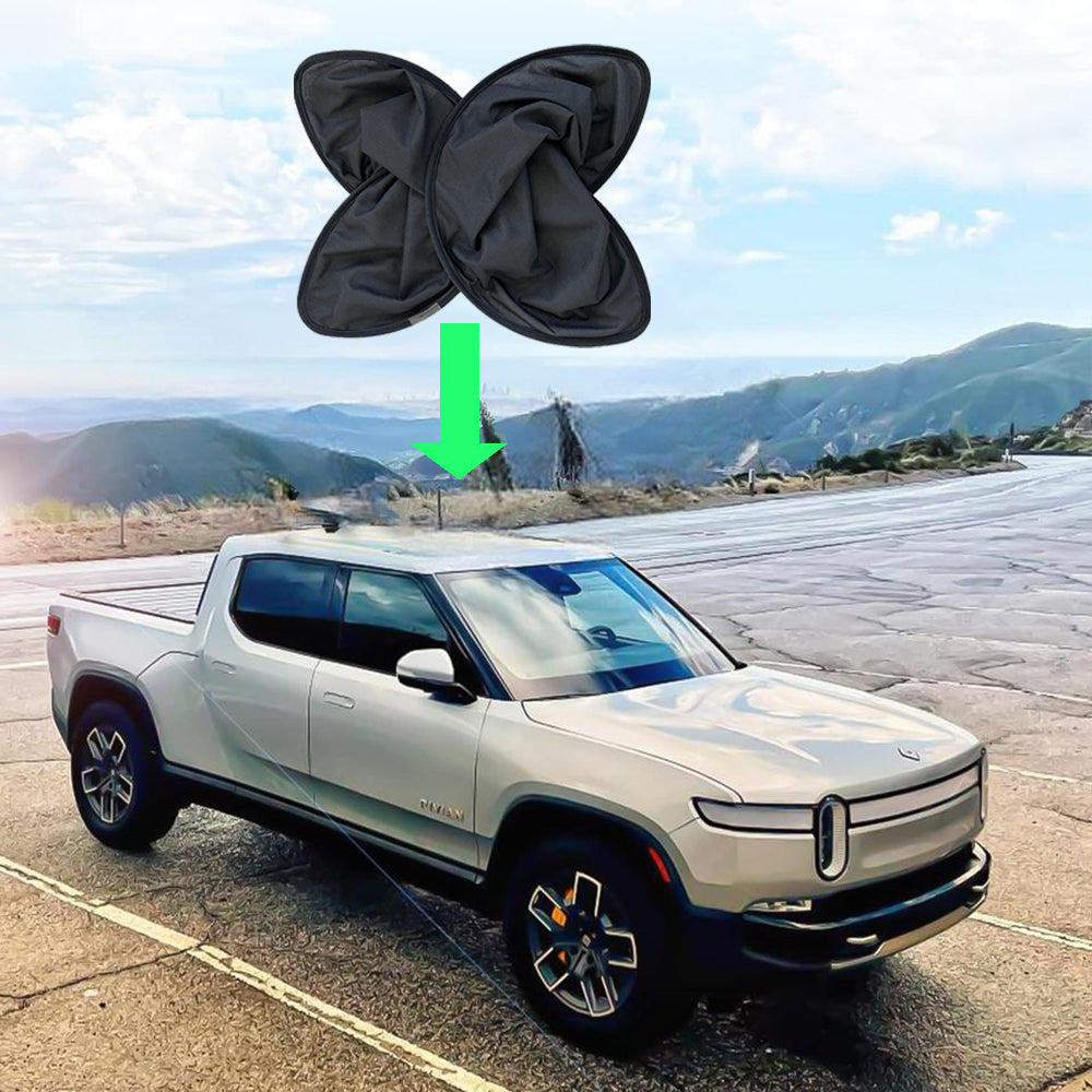 EVBASE Sunshade for R1T Roof Sun Shade for Rivian Accessories