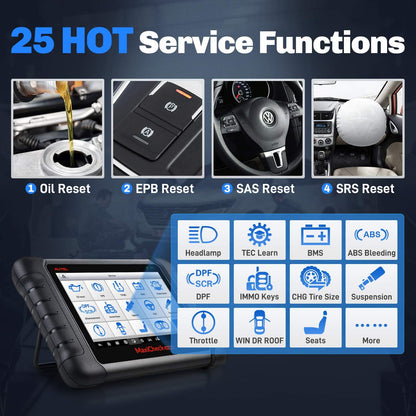 Autel MaxiCheck MX808S All-System Diagnostic Scanner - image 4