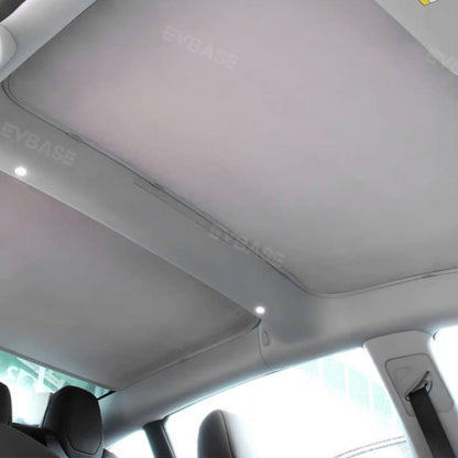 EVBASE Model 3 Highland Sunshade Glass Roof Sun Visor Heat Insulation Sun Protection