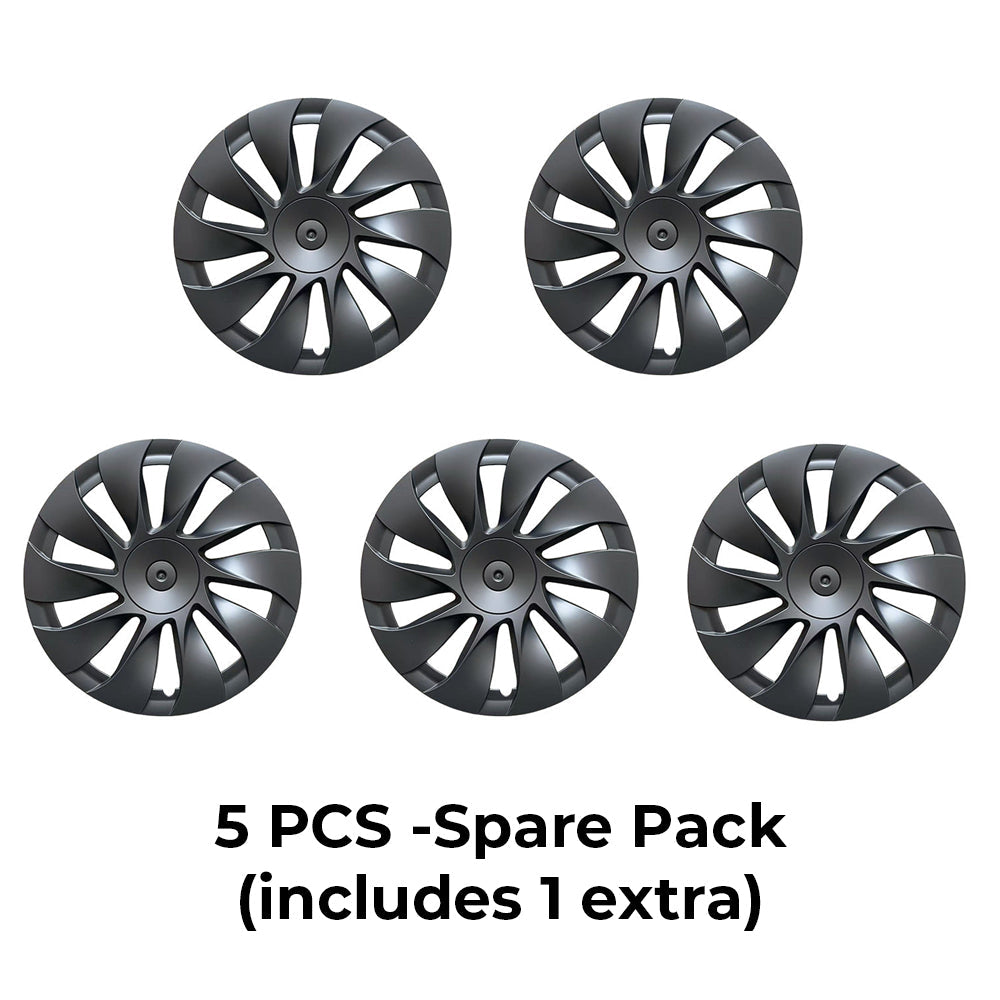 Yeslak Wheel Covers for 2026+ Tesla Model 3 Standard 18 Inch Prismata Wheels | Uberturbine Style