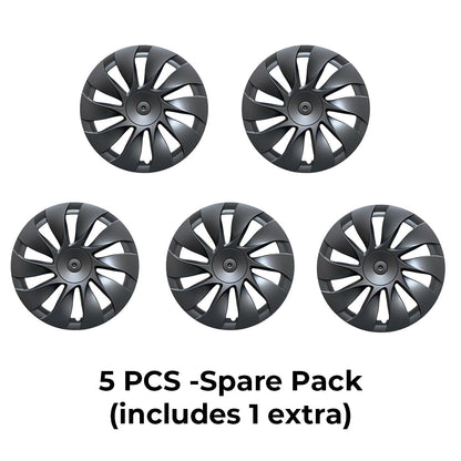 Yeslak Wheel Covers for 2026+ Tesla Model 3 Standard 18 Inch Prismata Wheels | Uberturbine Style
