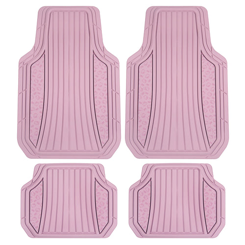 Hello Kitty Car Mats 4pc Floor Mats for Cars Trucks SUVs Pink Car Floor Mats for Women Men Accessories Rubber Heavy Duty Cute Non-Slip Always