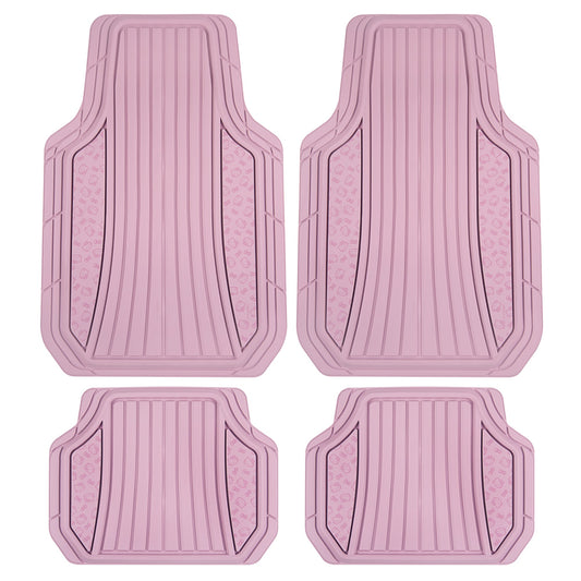 Hello Kitty Car Mats 4pc Floor Mats for Cars Trucks SUVs Pink Car Floor Mats for Women Men Accessories Rubber Heavy Duty Cute Non-Slip Always