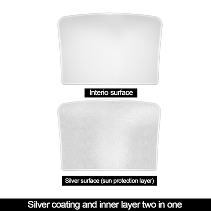 EVBASE Model 3 Roof Sunshade New Upgrade Glass Roof Sun Visor for Tesla
