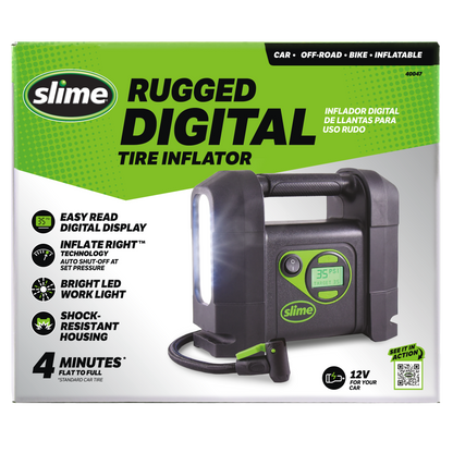 Slime Rugged Digital Tire Inflator