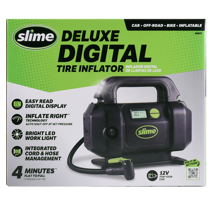 Slime Deluxe Digital Tire Inflator