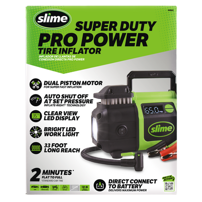 Slime Super Duty Pro Power Tire Inflator