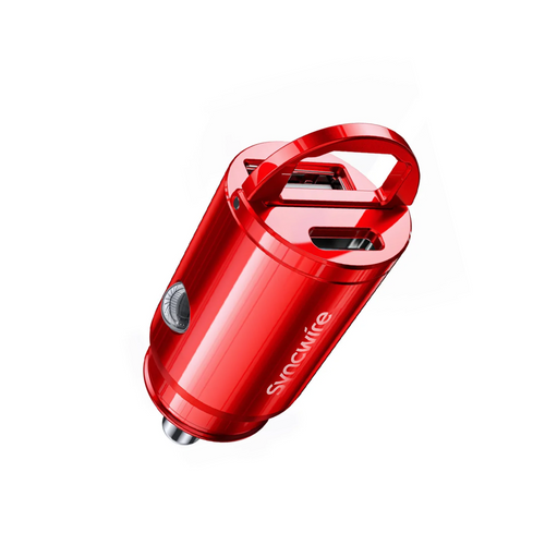 Syncwire 45W Mini Car Phone Charging Adapter Super Fast (USB A+USB C)