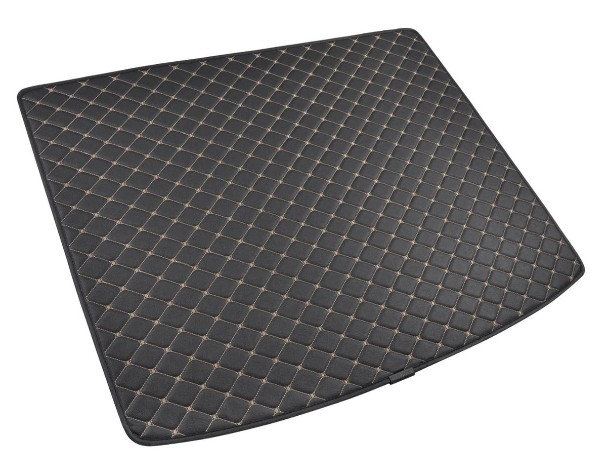 BDK Custom Fit Diamond Stitch Leatherette Trunk/Cargo Liner Mat for Ford Escape (2013 - 2016)