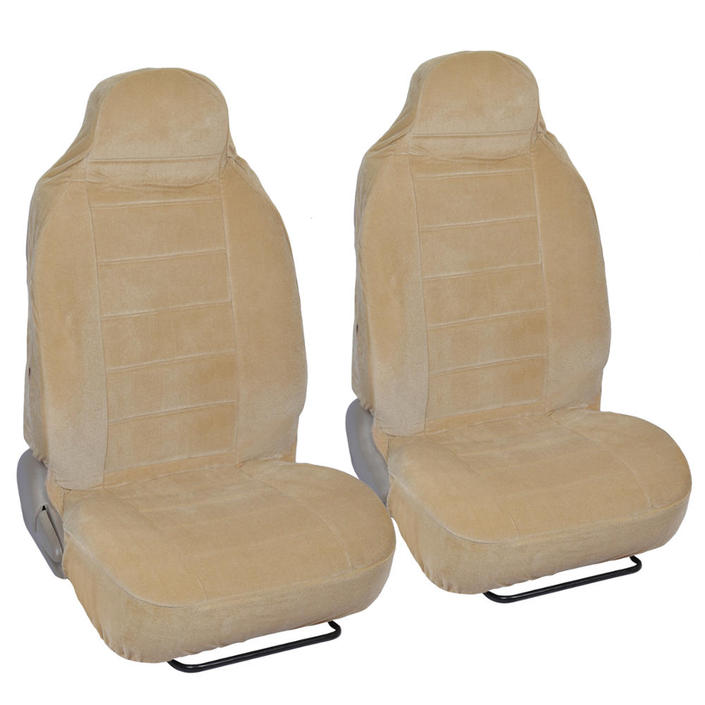 BDK 2-Pack Premium Regal Cloth Front Seat Covers