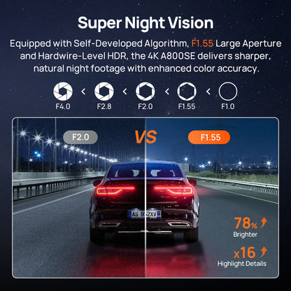 70mai Dash Cam 4K A800SE - image 5