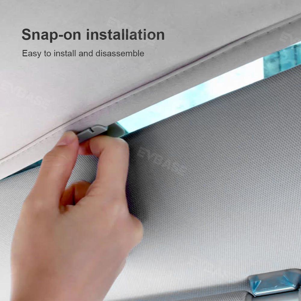 EVBASE Model 3 Highland Sunshade Glass Roof Sun Visor Heat Insulation Sun Protection