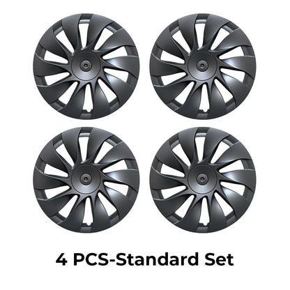 Yeslak Wheel Covers for 2026+ Tesla Model 3 Standard 18 Inch Prismata Wheels | Uberturbine Style
