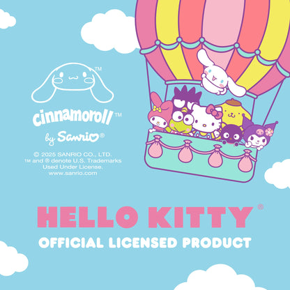 Cinnamoroll Steering Wheel Cover, Official Sanrio Car Steering Wheel Cover with Universal Size 14.5 - 15.5, Cute Blue Steering Wheel Cover for