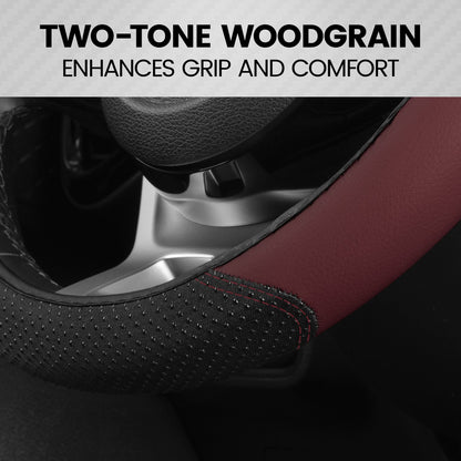 BDK SootheGrip MassageTouch Steering Wheel Cover (Fits 14.5" - 15.5")