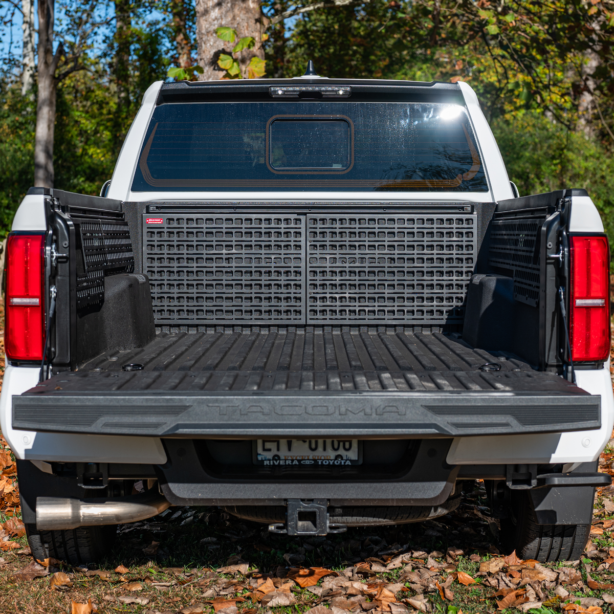 BuiltRight Industries Bedside Rack MOLLE Panel System | Toyota Tacoma