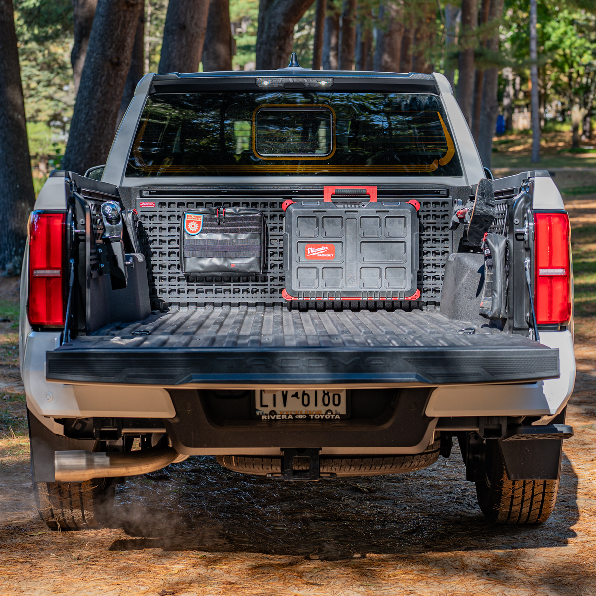 BuiltRight Industries Bedside Rack MOLLE Panel System | Toyota Tacoma