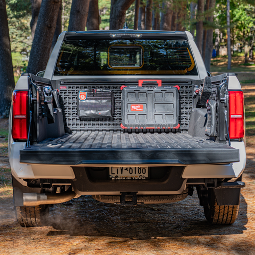 BuiltRight Industries Bedside Rack MOLLE Panel System | Toyota Tacoma