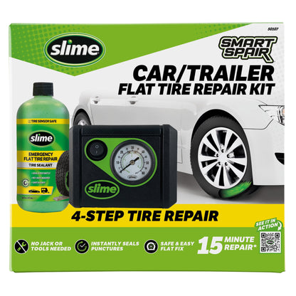 Slime Smart Spair Flat Tire Repair Kit