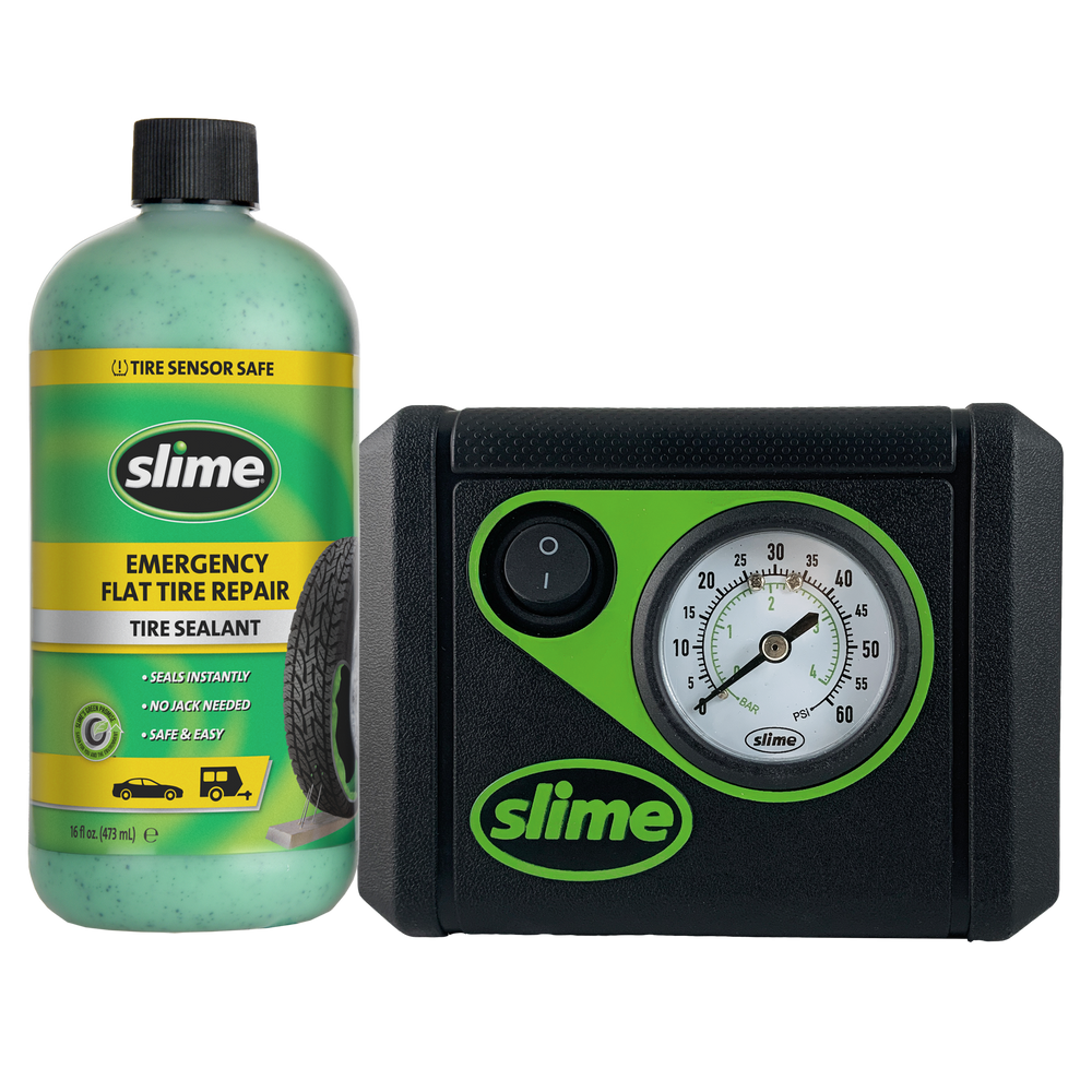 Slime Smart Spair Flat Tire Repair Kit 50107