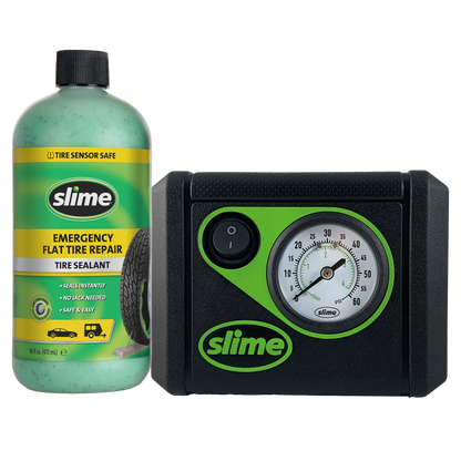 Slime Smart Spair Flat Tire Repair Kit 50107