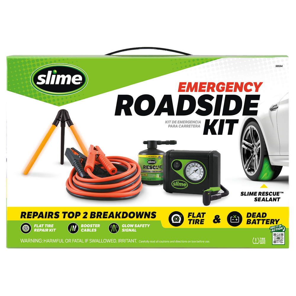 Slime Emergency Roadside Safety Kit 50154