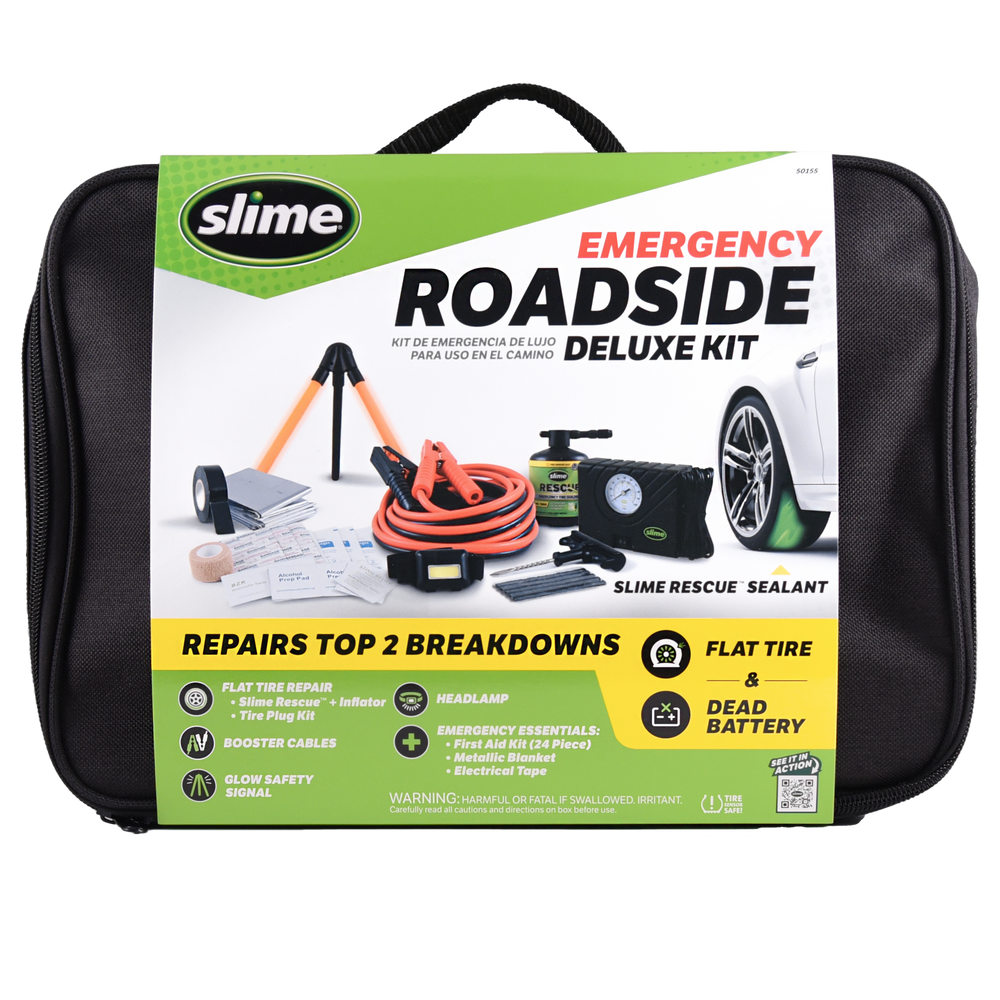 Slime Deluxe Emergency Roadside Kit 50155