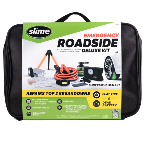 Slime Deluxe Emergency Roadside Kit 50155