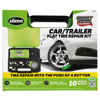 Slime Smart Spair Ultra Car & Trailer Tire Repair Kit 50158 - image 2
