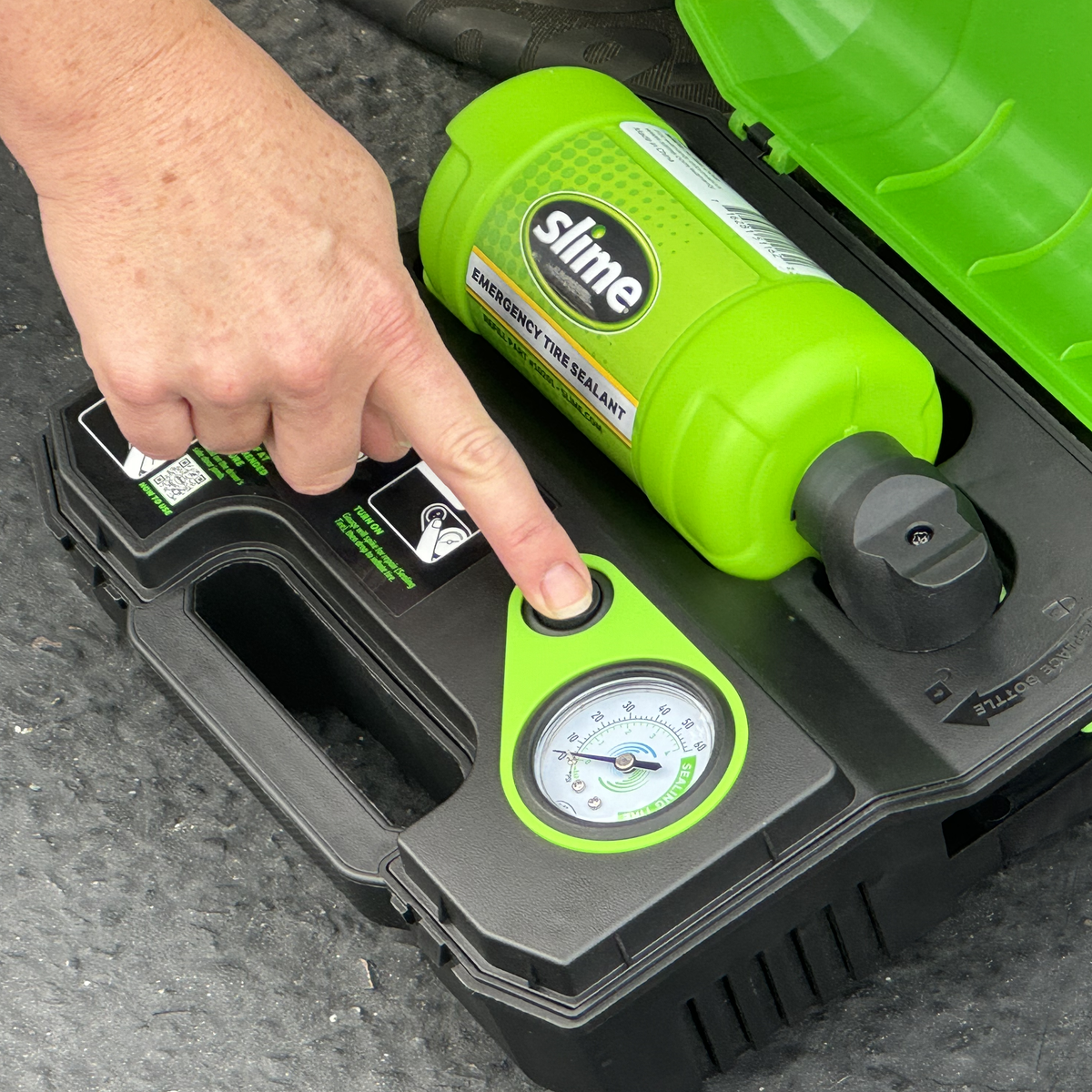 Slime Smart Spair Ultra Car/Trailer Flat Tire Repair Kit