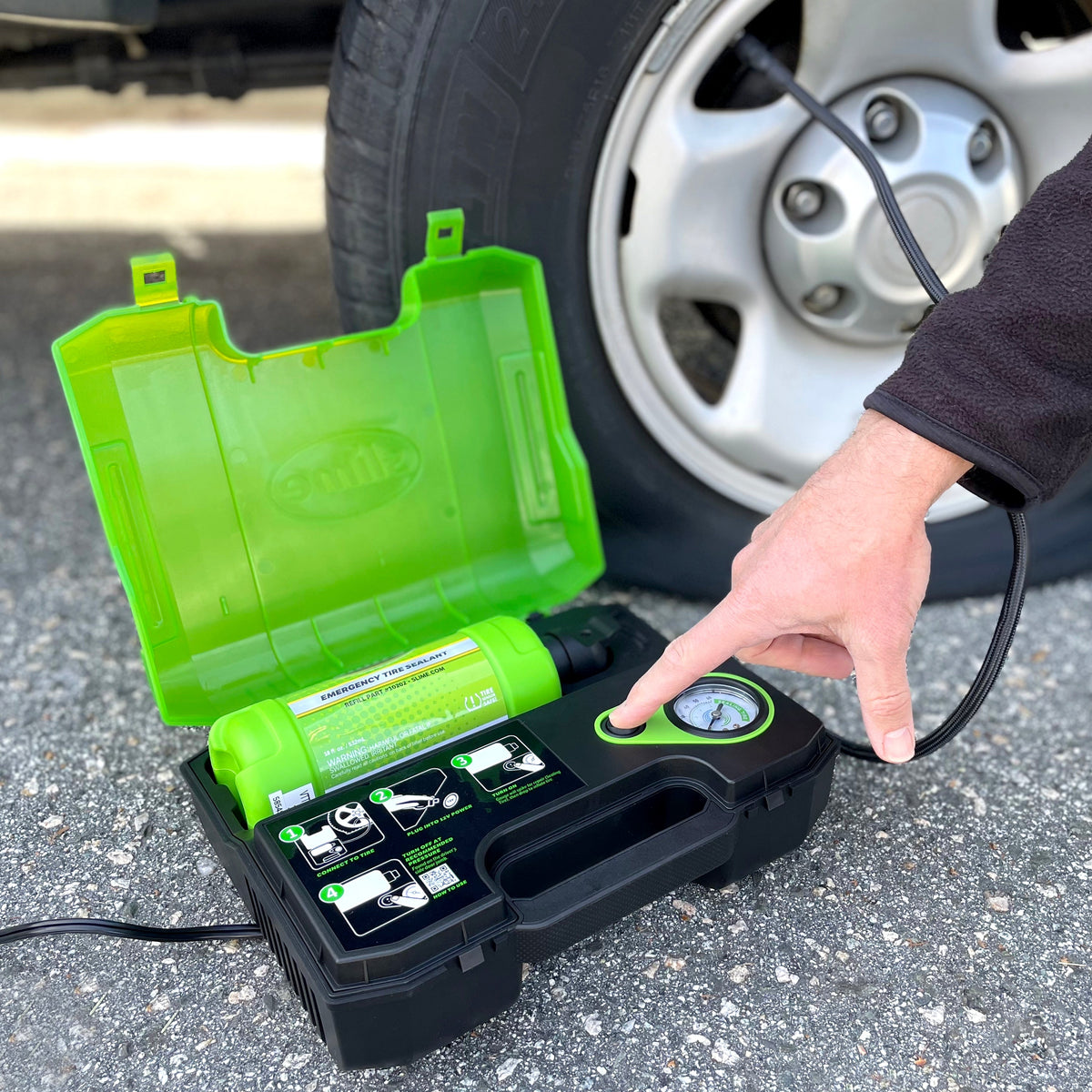Slime Smart Spair Ultra Truck/SUV Flat Tire Repair Kit