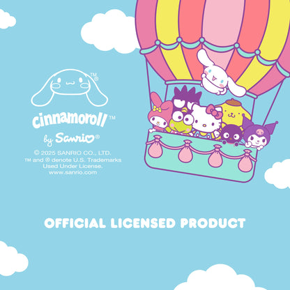 Hello Kitty and Friends Car Air Freshener (Cinnamoroll - Fresh Cotton) Hanging Gel Area Deodorizer, Long-Lasting Car Scents Air Freshener, Cute