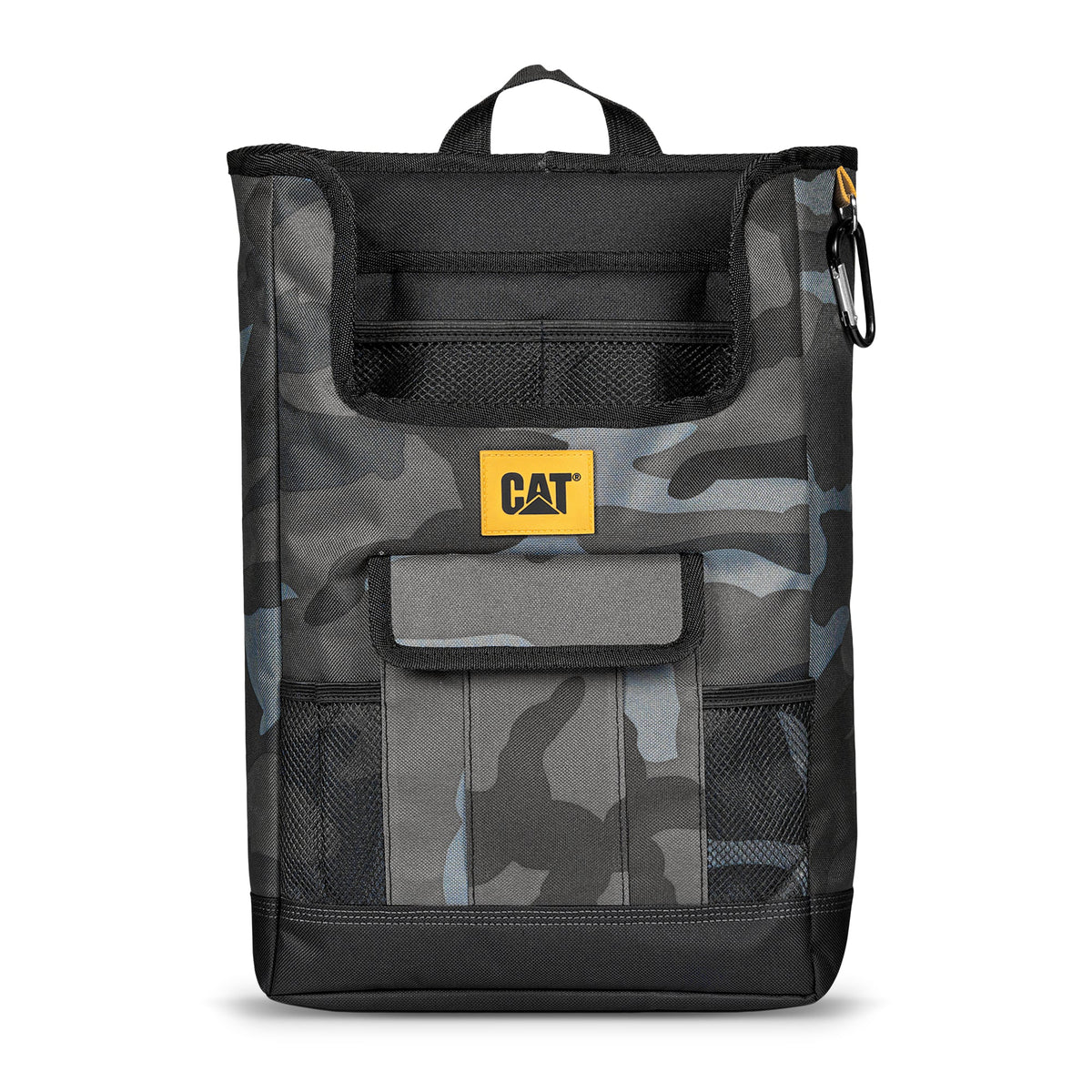 CAT Vehicle Front Seat Organizer Storage with Adjustable Straps (16" x 12") - Urban Camo - Urban Camo