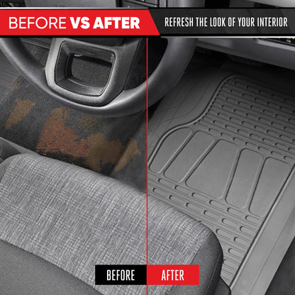 MotorTrend WingRunner Rear Floor Mat - Trim to Fit