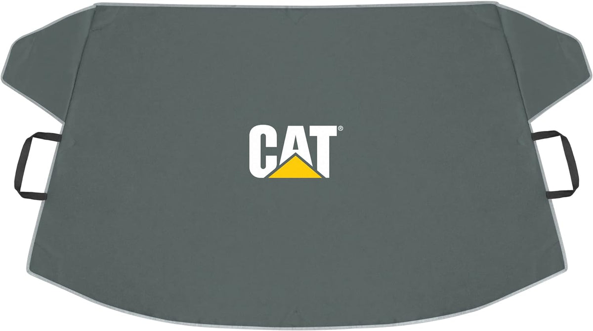 Cat® Windshield Snow Cover, Toughest Car Frost Protector for Ice & Sleet, Weatherproof for Winter, Includes Anti-Theft Straps, Freeze Protector