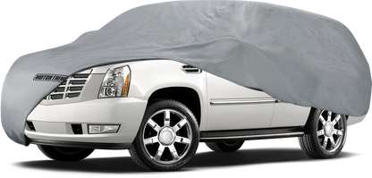MotorTrend 4-Series Premium Poly Lined Vehicle Cover for Cars, SUVs, Trucks, Vans