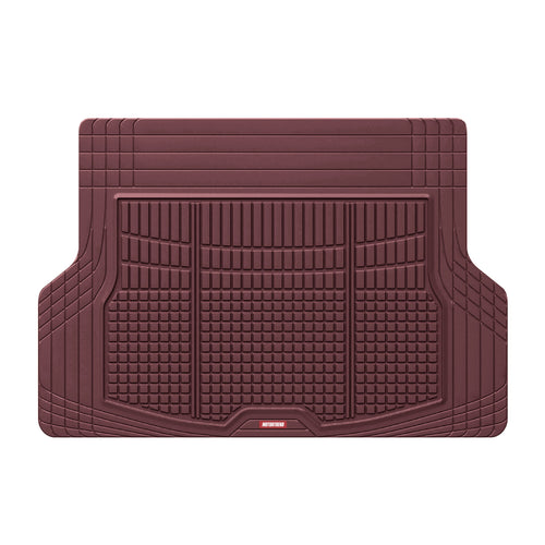 Motor Trend FlexTough Rear Cargo Mat - Heavy-Duty Trimmable Car Trunk Mat for Back of SUV, Universal Rear Cargo Liner for SUV, Flexible Trunk