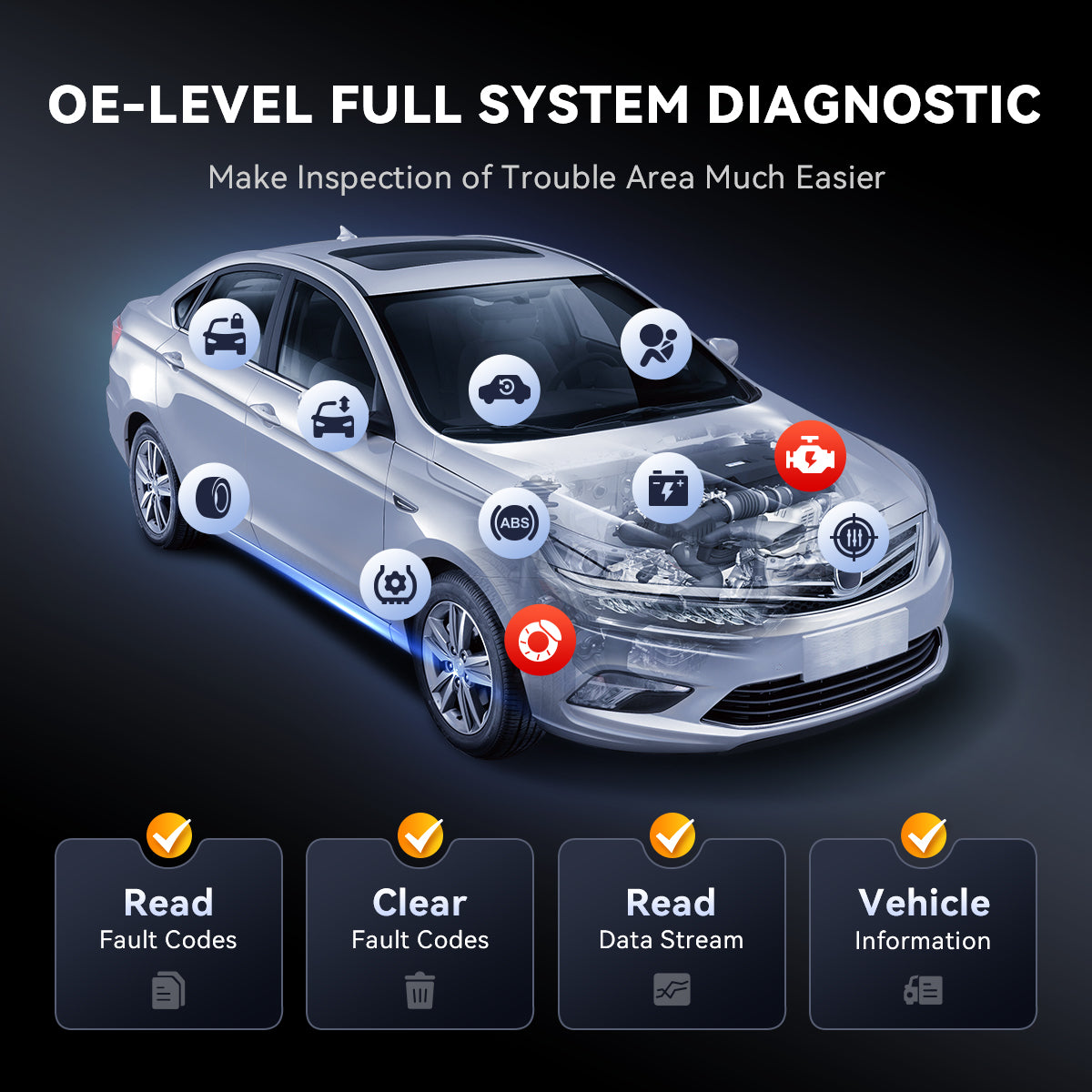 THINKCAR THINKSCAN 689BT Bidirectional Diagnostic Scan Tool - image 4