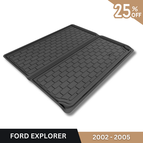 3dmats-usa FORD EXPLORER BLACK CARGO LINER (STOWABLE) 2002-2005