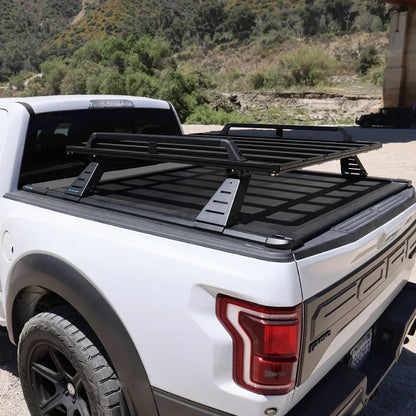 SYNETICUSA® R2 Stainless Steel Heavy Duty Truck Bed Cargo Luggage Rack Kit