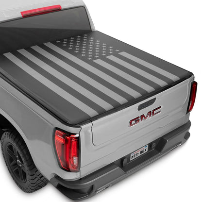 MotorBox Tri-Fold Truck Tonneau Cover for 2015-2025 Chevy Colorado/GMC Canyon with 5 ft Bed Length, All-Weather Soft Folding Truck Bed Cover with