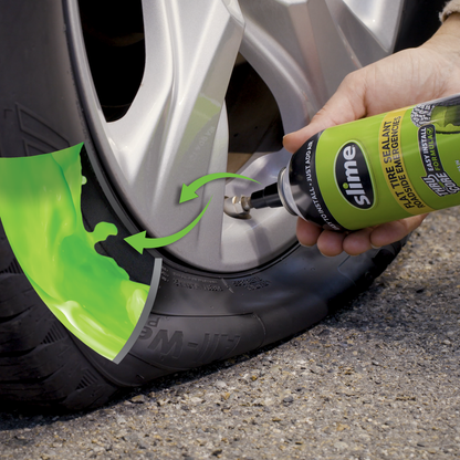 Slime Emergency Tire Sealant - 14 oz